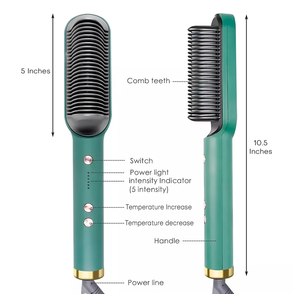 Brush Hair Straightener - Image 3
