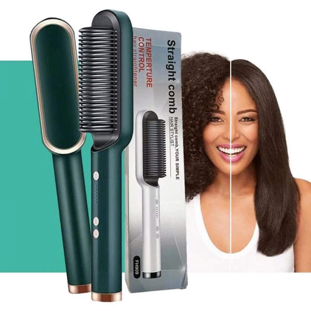 Brush Hair Straightener
