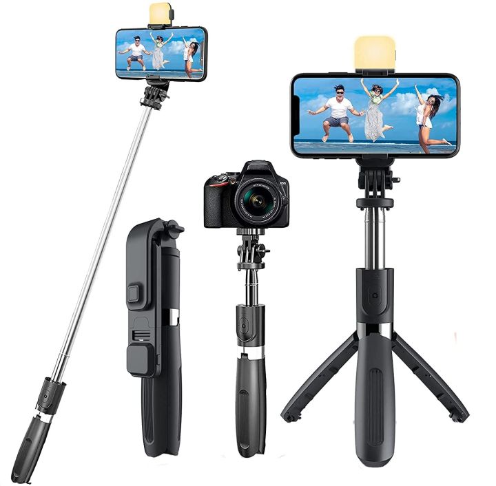 Selfie Stick With Selfie light
